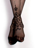 Ballerina - Fantasy Hold Ups Renaissance - Kousen - 20 denier - Zwart-Erotiekvoordeel.nl