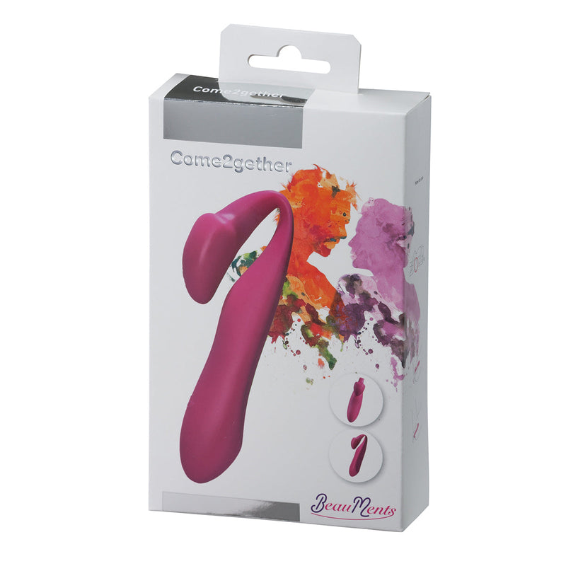 BeauMents - Come2gether - Strapless Strap-on Vibrator - Roze-Erotiekvoordeel.nl