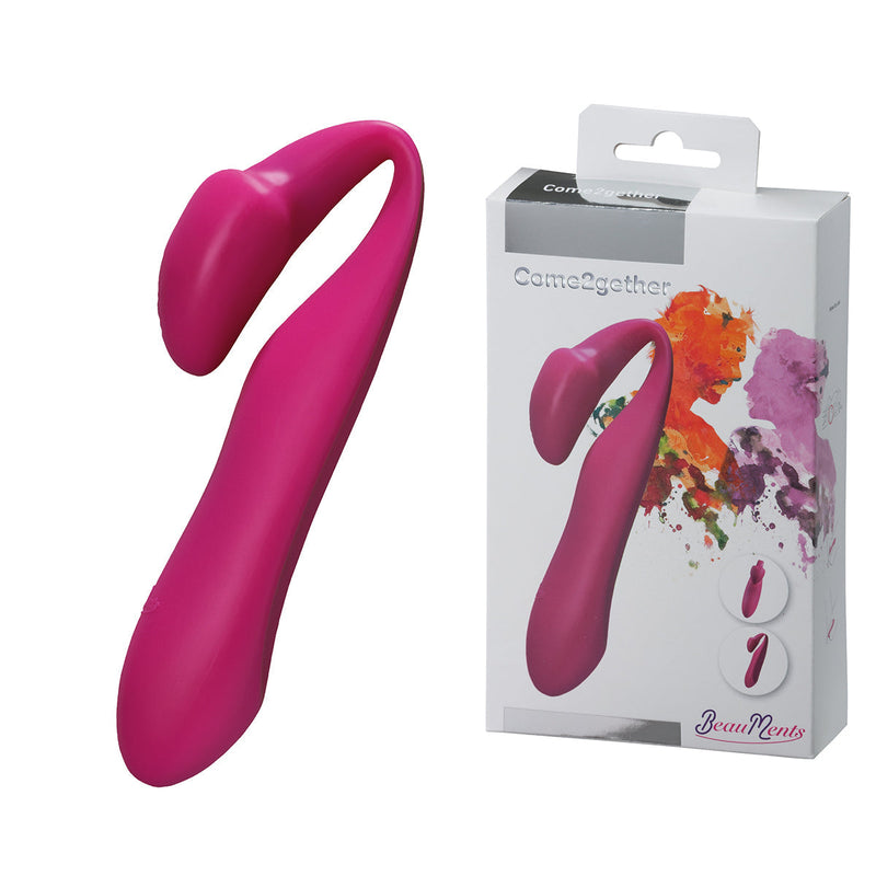 BeauMents - Come2gether - Strapless Strap-on Vibrator - Roze-Erotiekvoordeel.nl