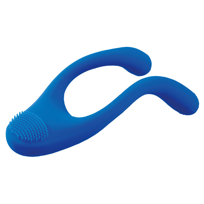 BeauMents - Doppio Move - Flexibele Koppel Vibrator - Blauw-Erotiekvoordeel.nl