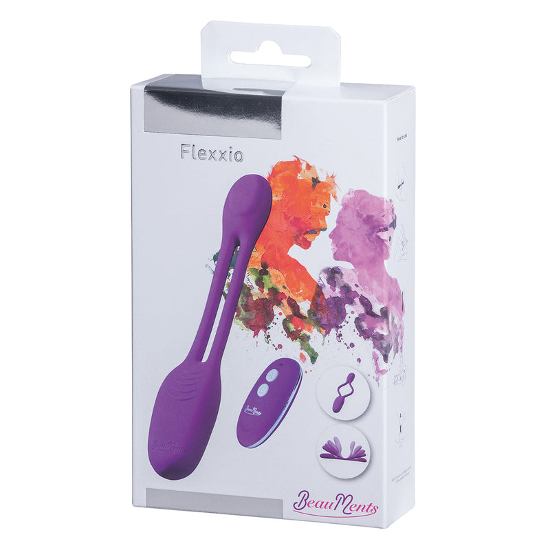 BeauMents - Flexxio - Buigbare Vibrator - Paars-Erotiekvoordeel.nl