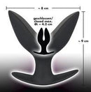 Black Velvets – Siliconen Anale Ankerplug met Intern Tegendruk voor Extra Intens Gevoel 9 cm - Zwart-Erotiekvoordeel.nl