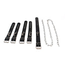 Budget Bondageset Met collar, hand- En voetboeien - Zwart-Erotiekvoordeel.nl