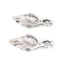 Budget Clover Tepelklemmen - Zilver-Erotiekvoordeel.nl