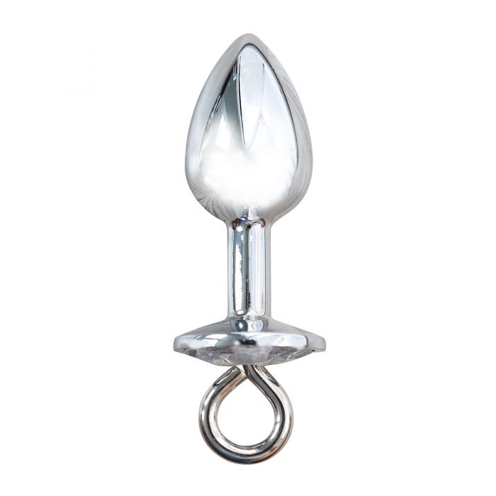 Buttplug Aluminium Met leiband-Erotiekvoordeel.nl