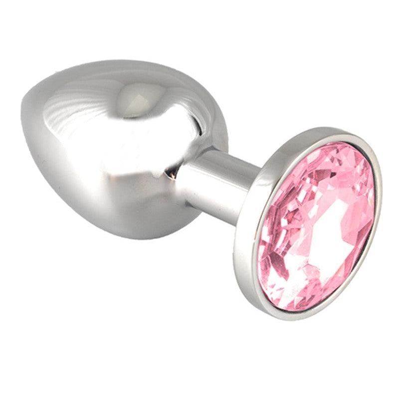 Buttplug XS Met Roze Kristal-Erotiekvoordeel.nl