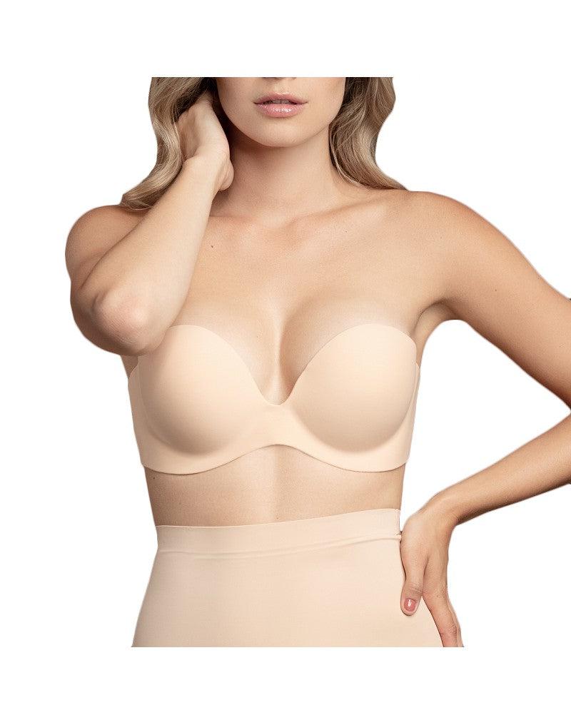 Bye Bra - Gala Plak BH Voor strapless En Open rug outfits - nude-Erotiekvoordeel.nl