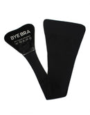 Bye Bra - Minimale, Naadloze & Onzichtbare Plak String - Zwart-Erotiekvoordeel.nl