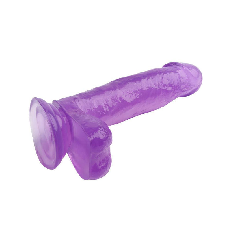 Chisa - Dildo Met Zuignap - 17,5 cm - Paars-Erotiekvoordeel.nl