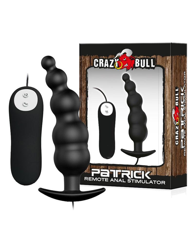 Crazy Bull - Vibrerende Bolletjes Buttplug Met Afstandsbediening-Erotiekvoordeel.nl