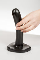 Dark Crystal - Anaal Dildo 21 x 4 cm - Zwart-Erotiekvoordeel.nl