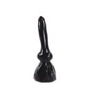 Dark Crystal - Anaal Dildo Met Extra Zware Voet 2.7 x 20 cm no. 60 - Zwart-Erotiekvoordeel.nl
