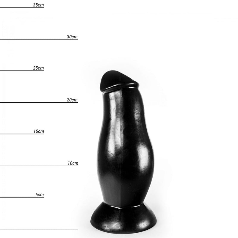 Dinoo - Anaal Dildo Cumnoria 25 cm - Zwart-Erotiekvoordeel.nl