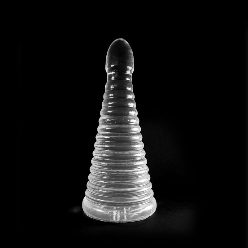 Dinoo - Anaal Dildo Xiong 29,5 x 11,6 cm - Transparant-Erotiekvoordeel.nl