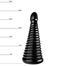 Dinoo - Anaal Dildo Xiong 29,5 x 11,6 cm - Zwart-Erotiekvoordeel.nl