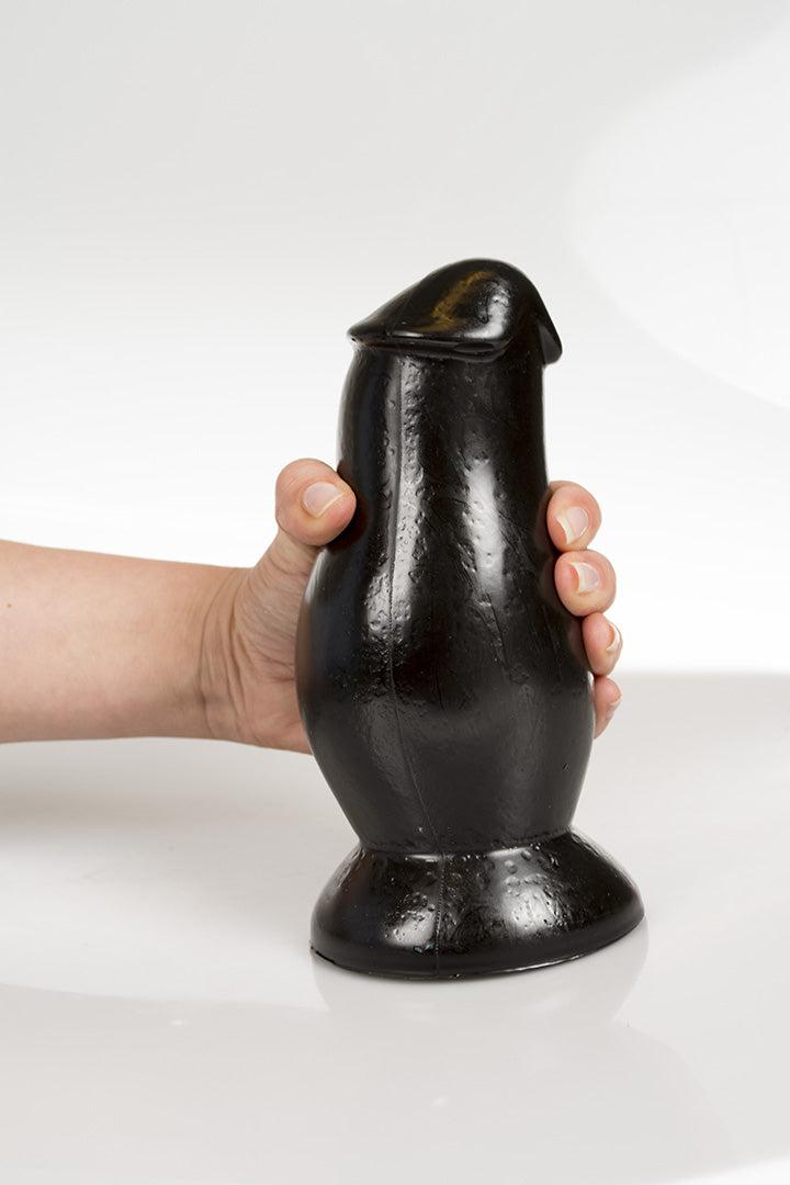 Dinoo - Buttplug Gypos 19,5 x 8,8 cm - Zwart-Erotiekvoordeel.nl