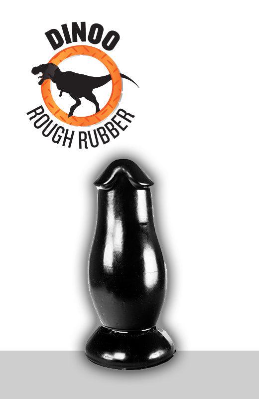 Dinoo - Buttplug Gypos 19,5 x 8,8 cm - Zwart-Erotiekvoordeel.nl