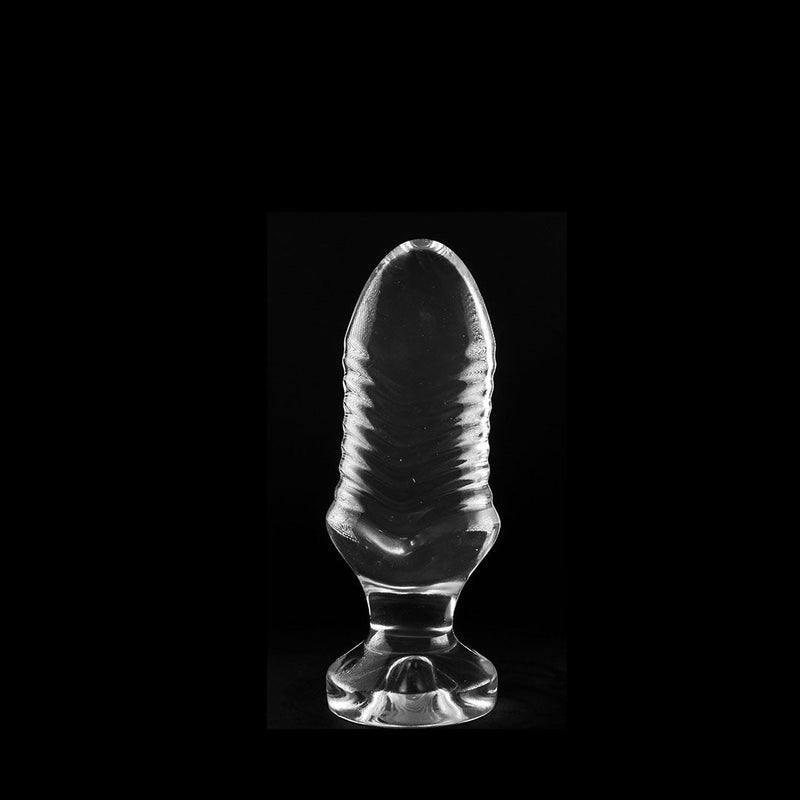 Dinoo - Buttplug Tanius 23 x 7 cm - Transparant-Erotiekvoordeel.nl