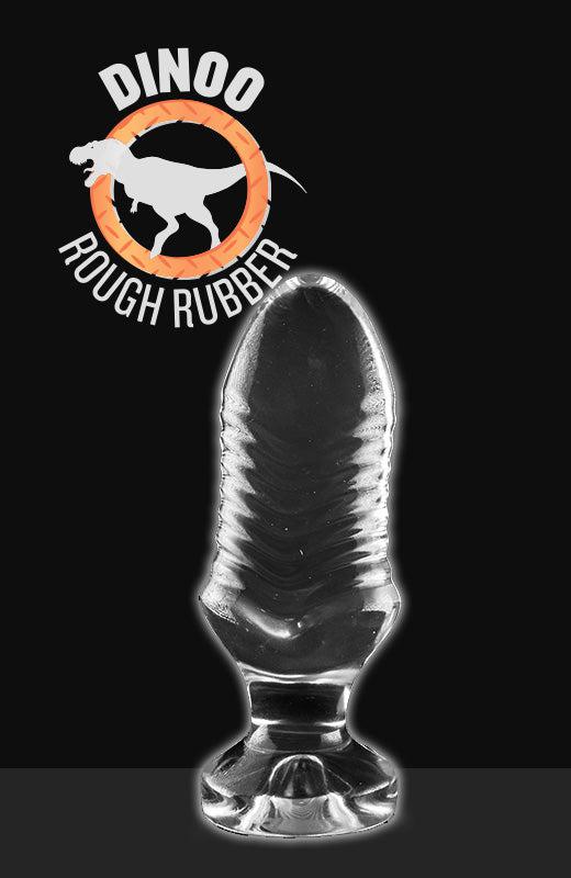 Dinoo - Buttplug Tanius 23 x 7 cm - Transparant-Erotiekvoordeel.nl