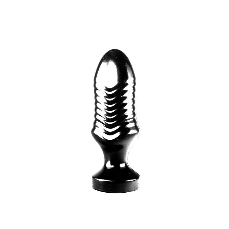 Dinoo - Buttplug Tanius 23 x 7 cm - Zwart-Erotiekvoordeel.nl