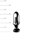 Dinoo - Buttplug Tanius 23 x 7 cm - Zwart-Erotiekvoordeel.nl