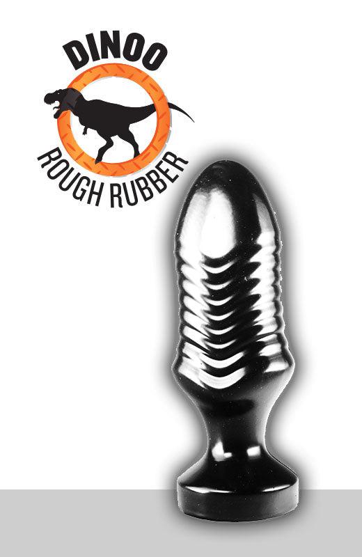 Dinoo - Buttplug Tanius 23 x 7 cm - Zwart-Erotiekvoordeel.nl