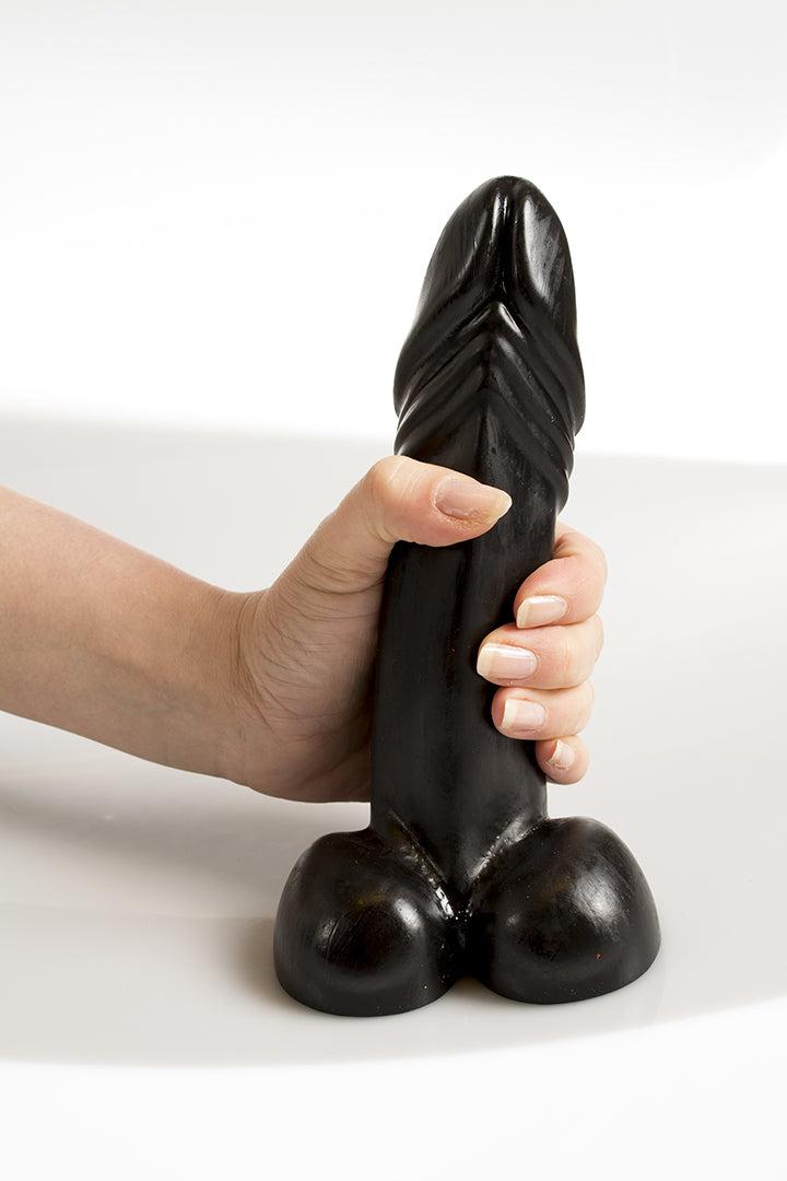 Dinoo - Dildo Avalonia 21 x 5,2 cm - Zwart-Erotiekvoordeel.nl