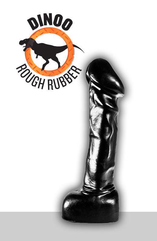 Dinoo - Dildo Haya 25,5 x 6,5 cm - Zwart-Erotiekvoordeel.nl