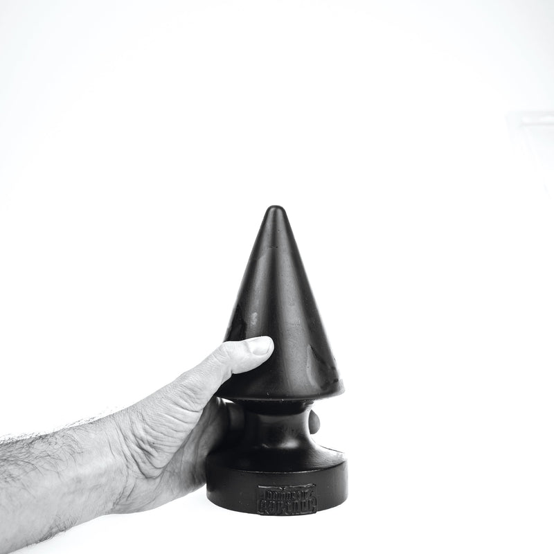 Domestic Partner - Giant Crack Attack - Buttplug - 22 x 10 cm - Zwart-Erotiekvoordeel.nl