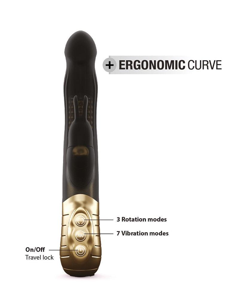 Dorcel - Baby 2.0 - Tarzan Vibrator - Zwart/Goud-Erotiekvoordeel.nl