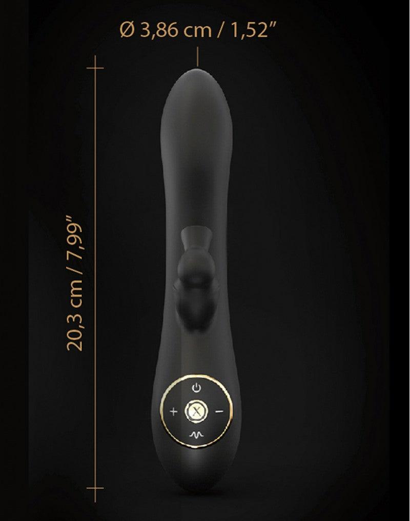 Dorcel - Divine Rabbit Sucker G-spot En clitoris Vibrator Met zuiggedeelte-Erotiekvoordeel.nl