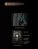 Dorcel - Divine Rabbit Sucker G-spot En clitoris Vibrator Met zuiggedeelte-Erotiekvoordeel.nl