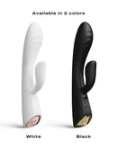 Dorcel - FLEXI RABBIT Verwarmde Tarzan Vibrator - Zwart-Erotiekvoordeel.nl
