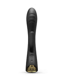 Dorcel - FLEXI RABBIT Verwarmde Tarzan Vibrator - Zwart-Erotiekvoordeel.nl