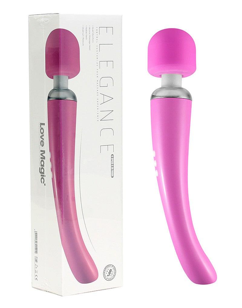 Elegance Wand Vibrator oplaadbaar - Roze-Erotiekvoordeel.nl