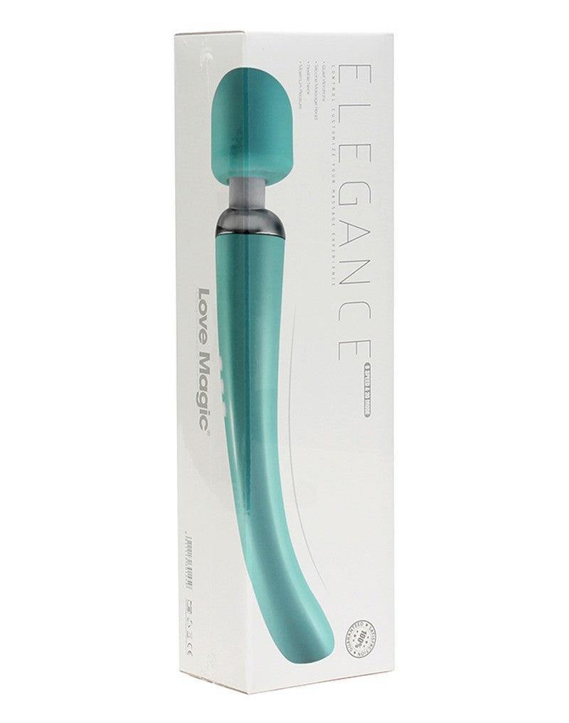 Elegance Wand Vibrator oplaadbaar - Turquoise-Erotiekvoordeel.nl