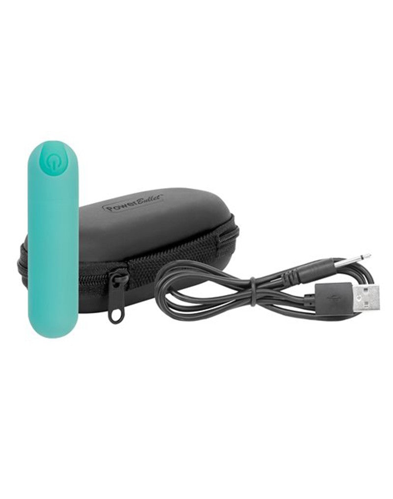 Essential Power Bullet - Mini Vibrator - Mintgroen-Erotiekvoordeel.nl