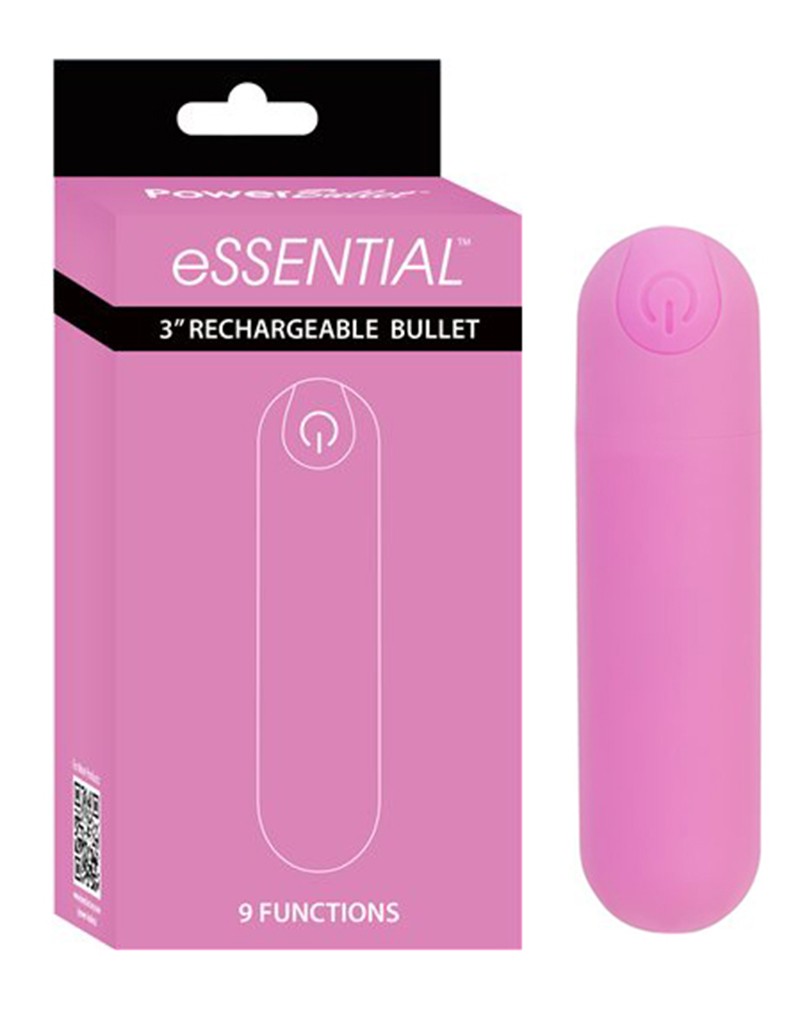 Essential Power Bullet - Mini Vibrator - Roze-Erotiekvoordeel.nl