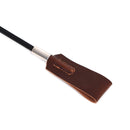 Fancy Paardrijzweepje Met dubbele Flap - Bruin-Erotiekvoordeel.nl