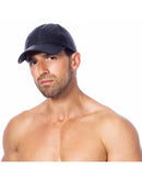 Fetish Baseball Pet Unisex - Zwart PU leer-Erotiekvoordeel.nl