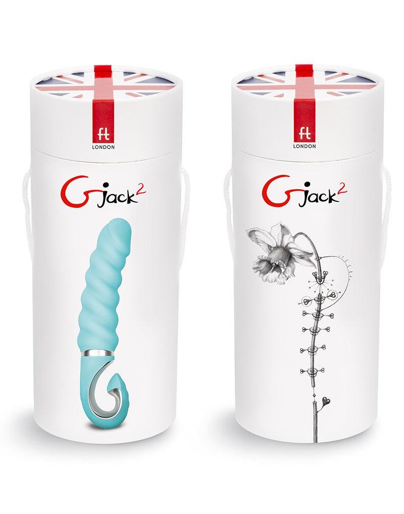 G-Vibe - G-Jack 2 - Geribbelde Vibrator - mintgroen-Erotiekvoordeel.nl