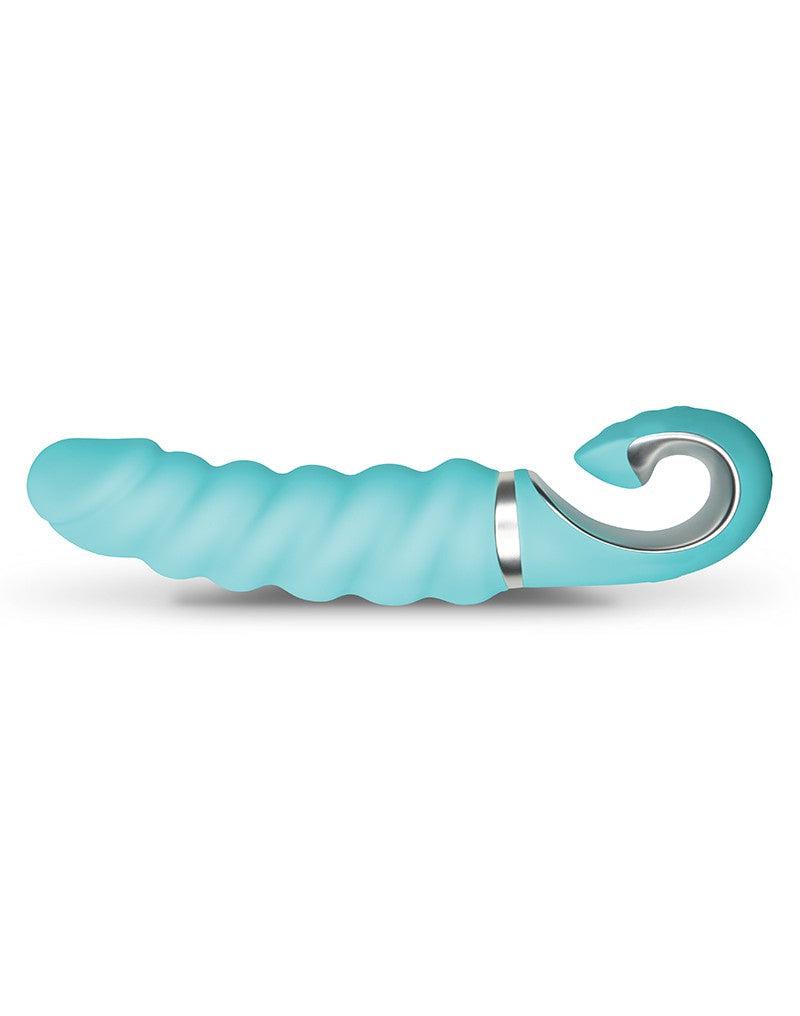 G-Vibe - G-Jack 2 - Geribbelde Vibrator - mintgroen-Erotiekvoordeel.nl