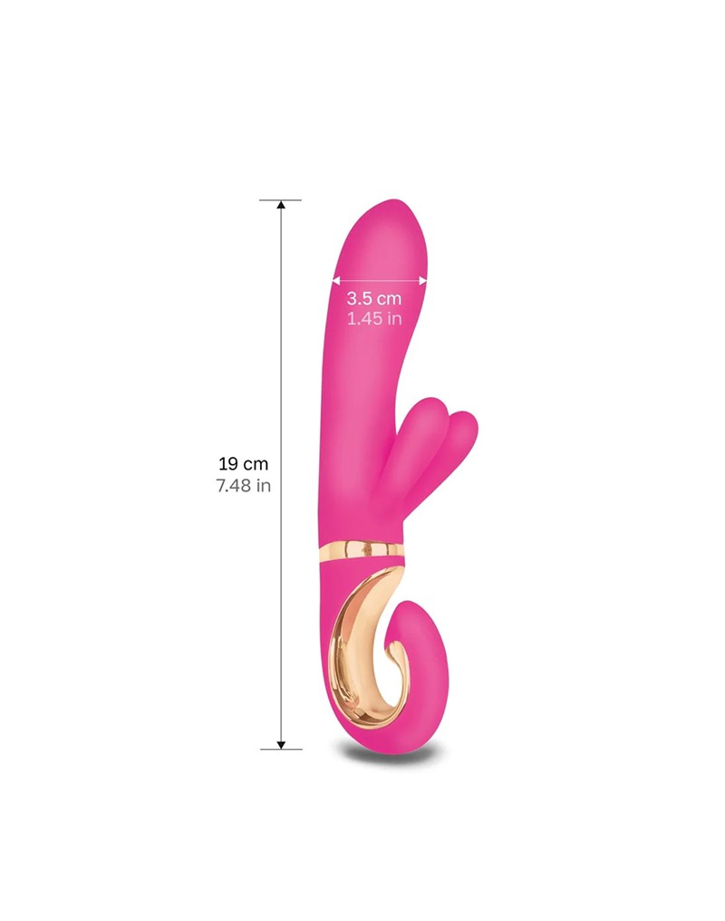 G-Vibe - G-Rabbit Mini Rabbit Vibrator - Roze-Erotiekvoordeel.nl