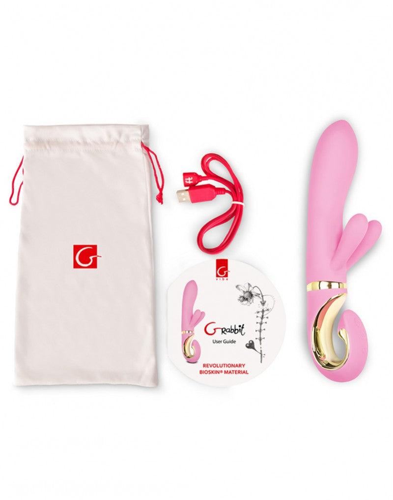 G-Vibe - G-Rabbit - Rabbit Vibrator - Roze-Erotiekvoordeel.nl