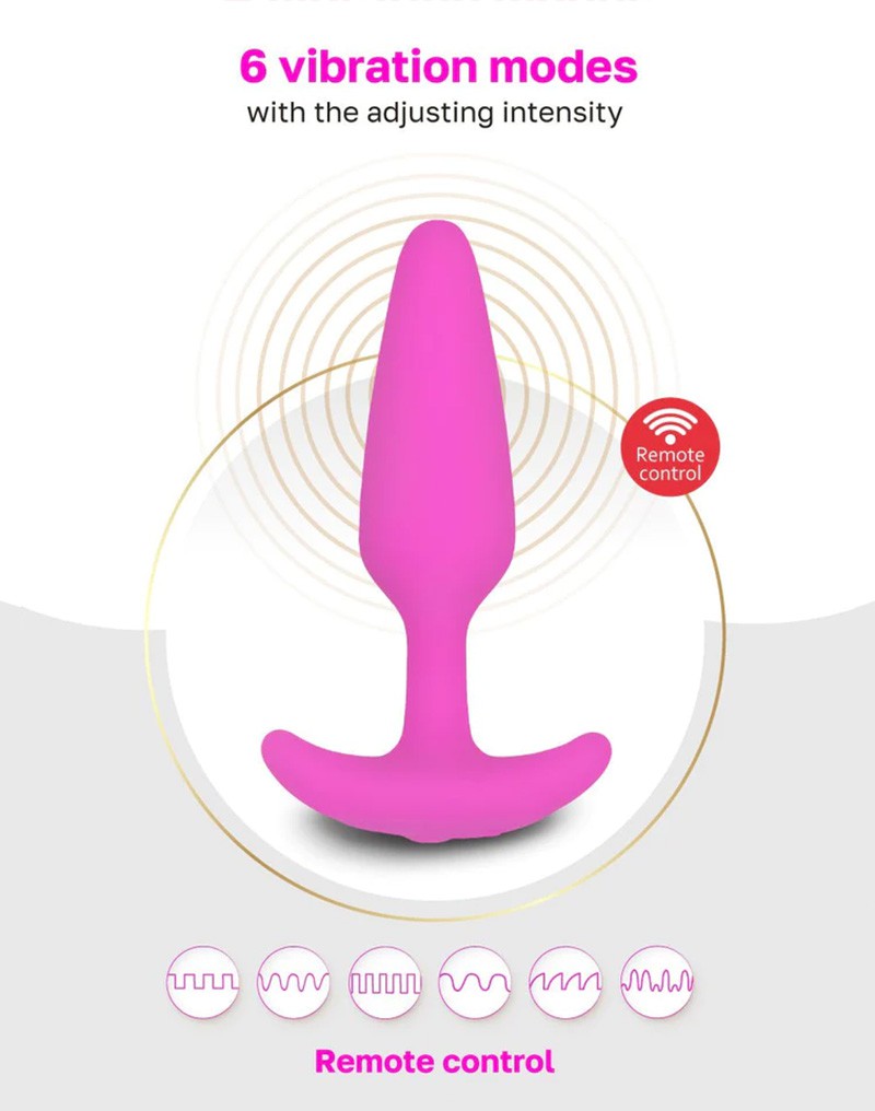 G-Vibe - G-plug - Vibrerende Buttplug - XS - Roze-Erotiekvoordeel.nl