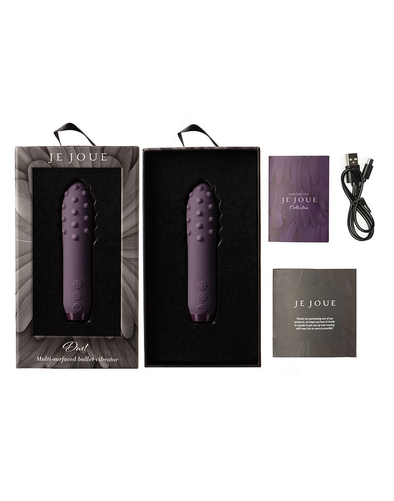 Je Joue - Duet - Bullet Vibrator - Paars-Erotiekvoordeel.nl