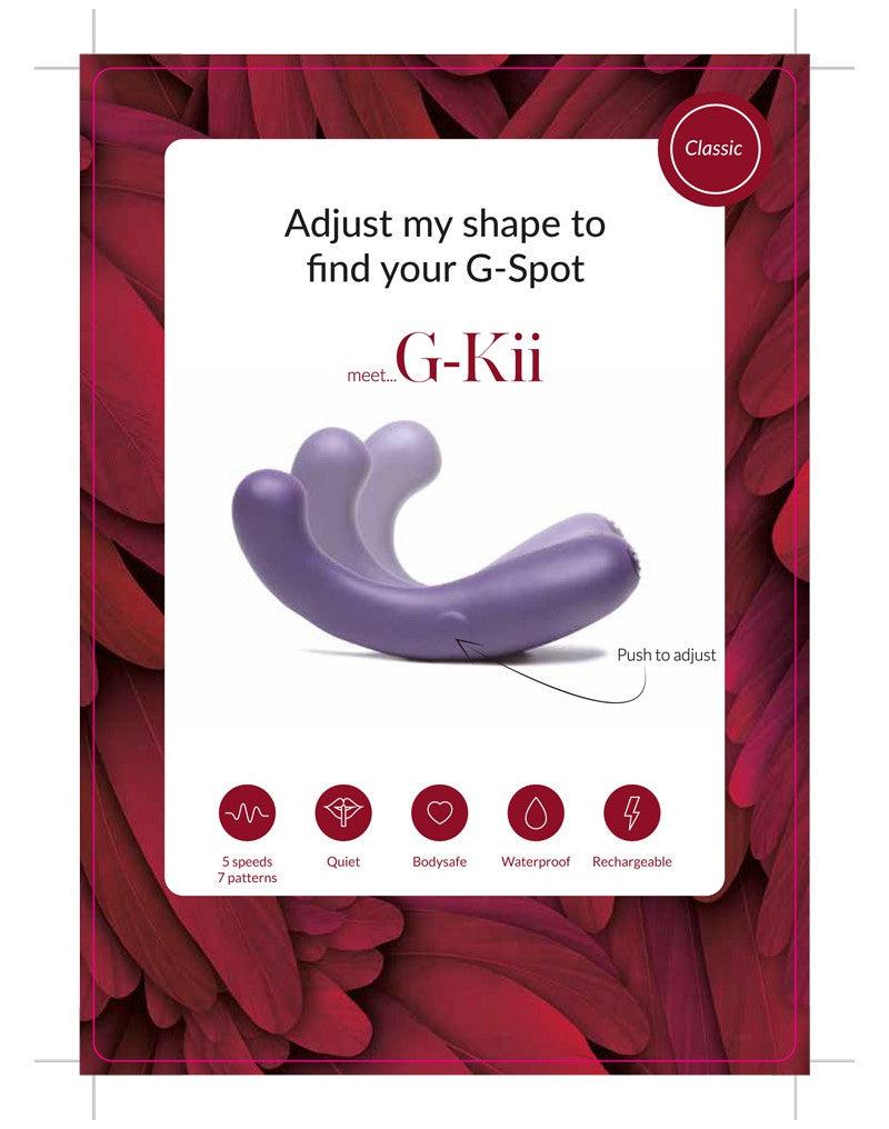 Je Joue - G-Kii - G-spot Vibrator - Zwart-Erotiekvoordeel.nl