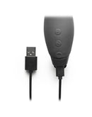 Je Joue - Hera Flex - Flexibele Rabbit Tarzan Vibrator- Zwart-Erotiekvoordeel.nl