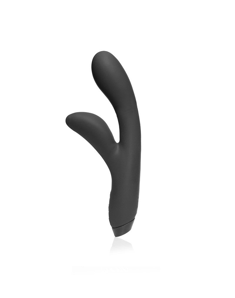 Je Joue - Hera Flex - Flexibele Rabbit Tarzan Vibrator- Zwart-Erotiekvoordeel.nl