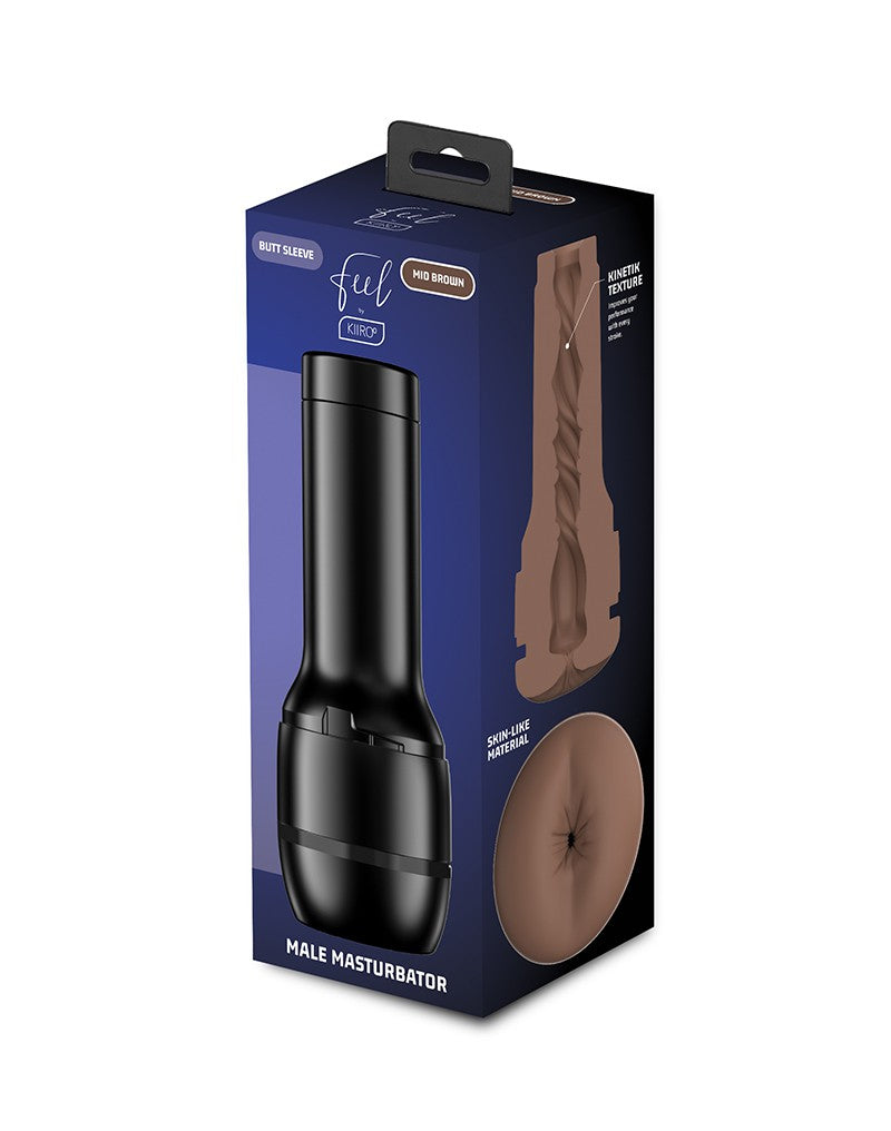 Kiiroo - Feel Stroker Anus - Bruin - Ook Voor Gebruik In Kiiroo Keon Automatische Masturbator))-Erotiekvoordeel.nl